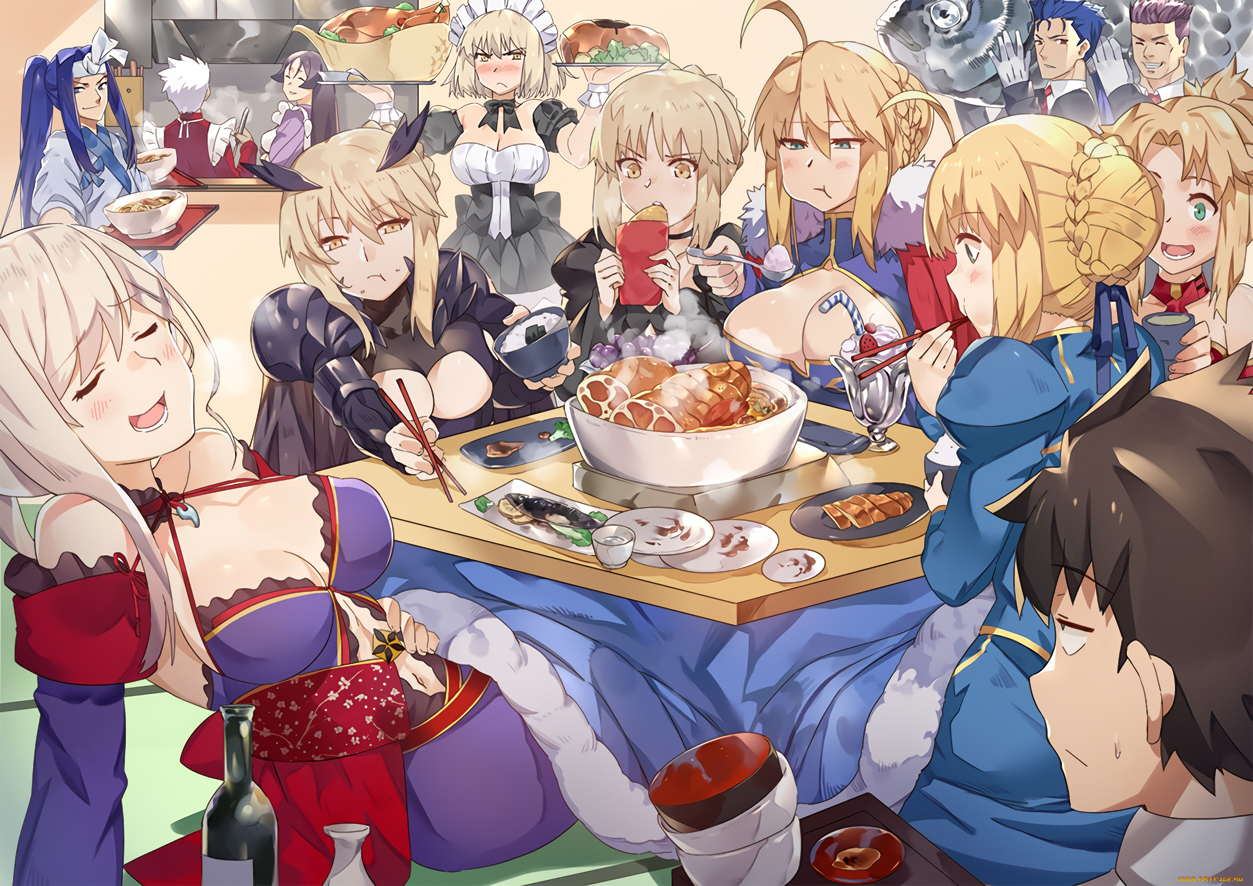 , fate, stay night,  grand order,  apocrypha, 